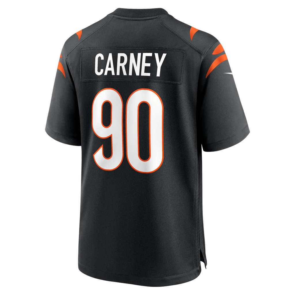 Owen Carney Cincinnati Bengals Home Game Jersey - Black
