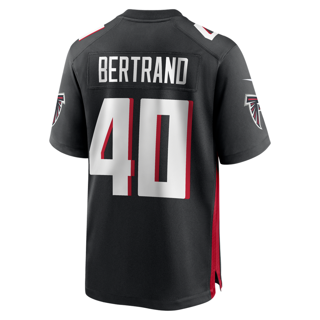 JD Bertrand Atlanta Falcons Game Jersey - Black