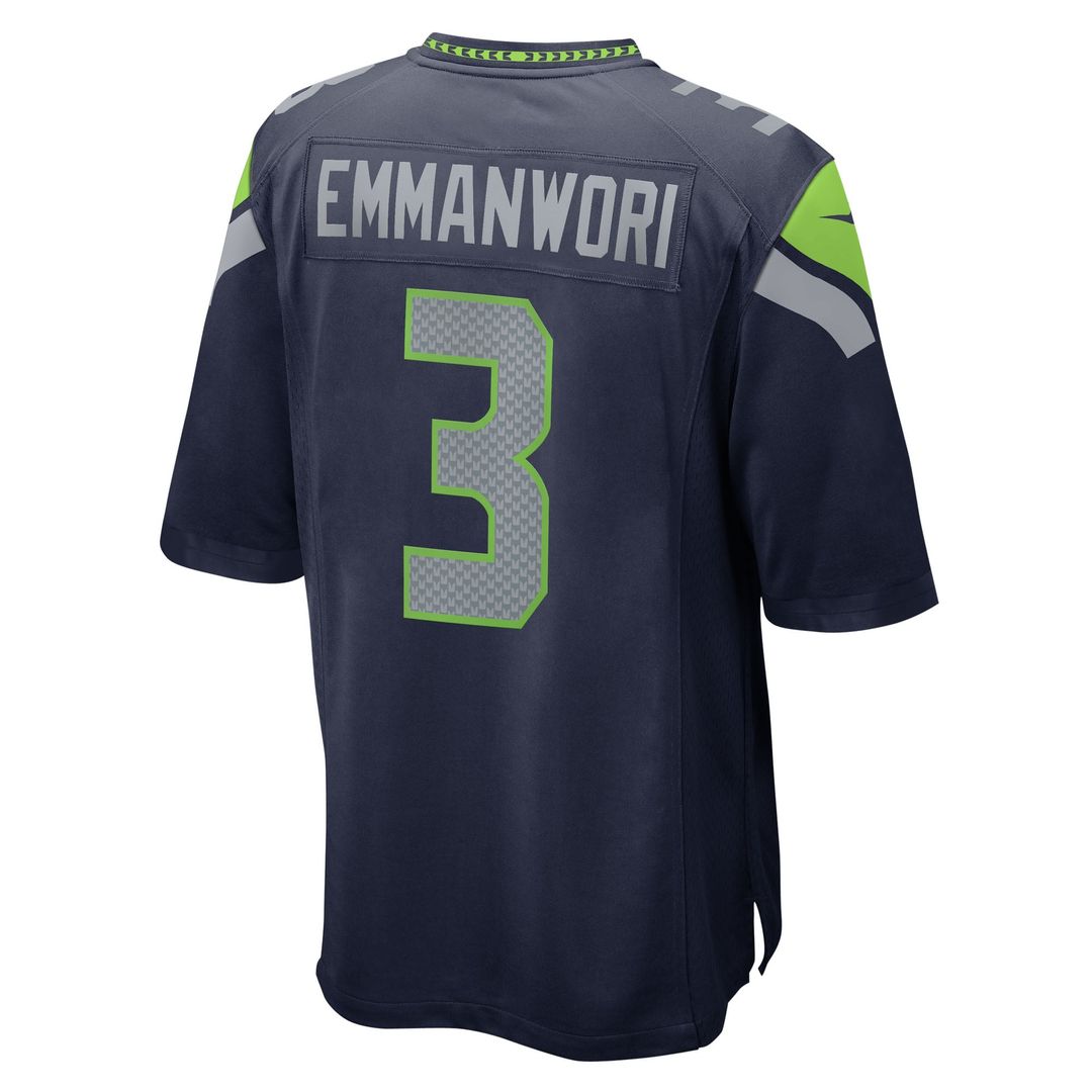 Nick Emmanwori Seattle Seahawks Game Jersey - White