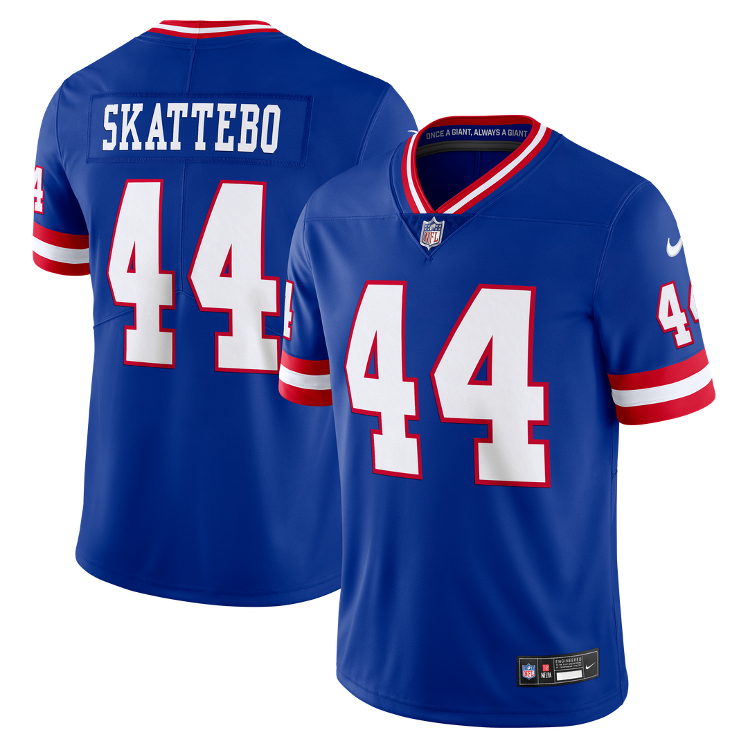 Cam Skattebo New York Giants Legacy Vapor Untouchable Stitched Limited Jersey - Royal Blue