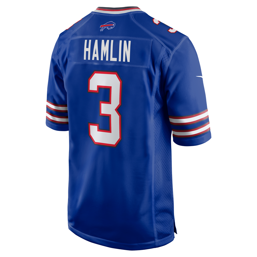 Damar Hamlin Buffalo Bills Game Jersey - Royal Blue
