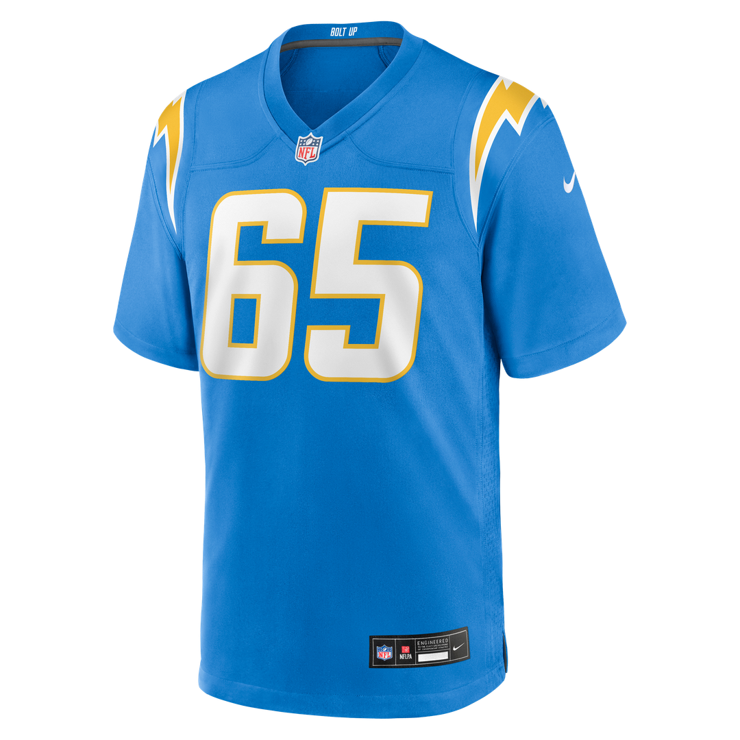 Logan Taylor Los Angeles Chargers Game Jersey - Powder Blue