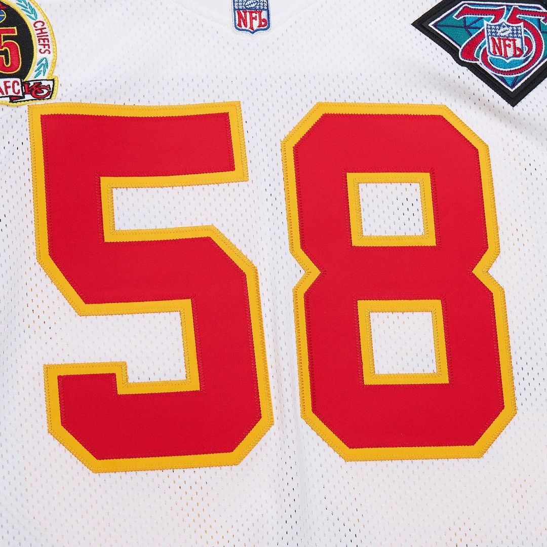 Derrick Thomas Kansas City Chiefs 1994 Authentic Throwback Jersey - White