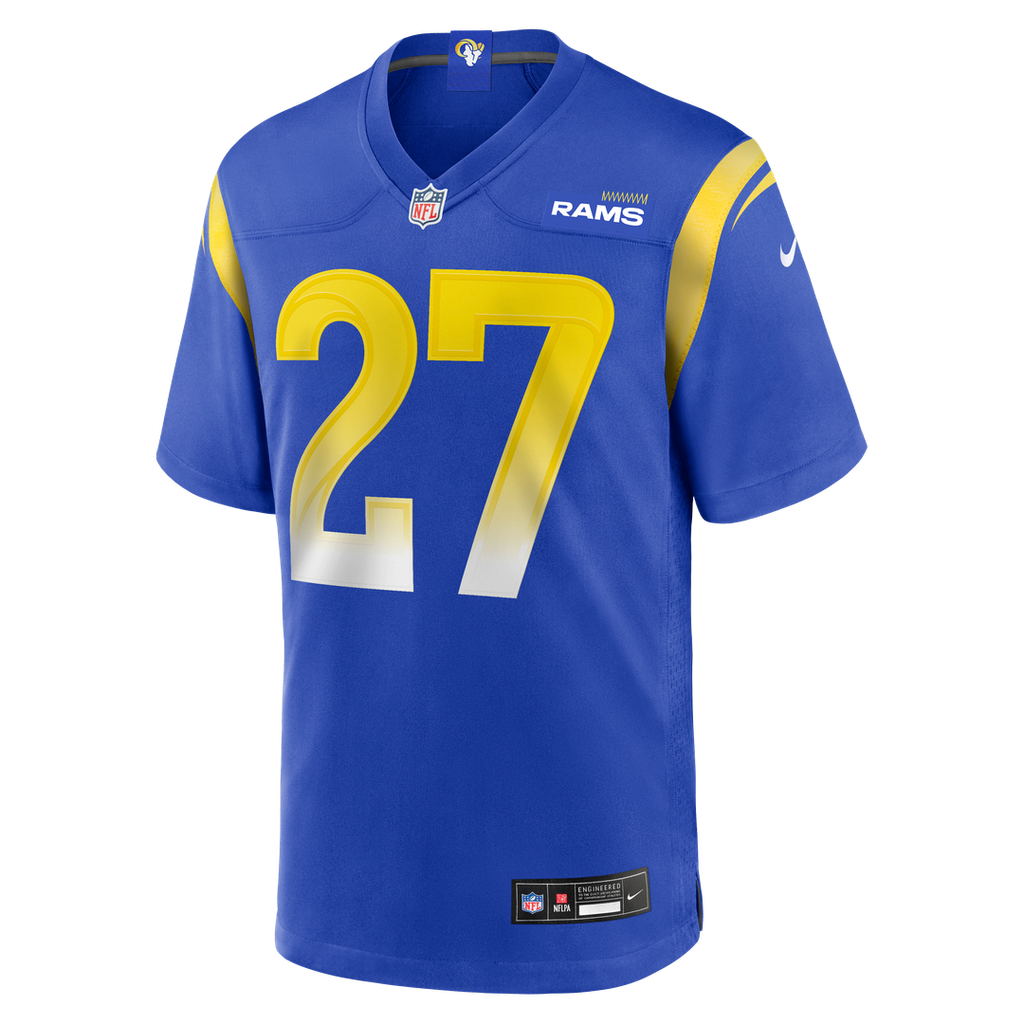Jarquez Hunter Los Angeles Rams Game Jersey - Royal Blue