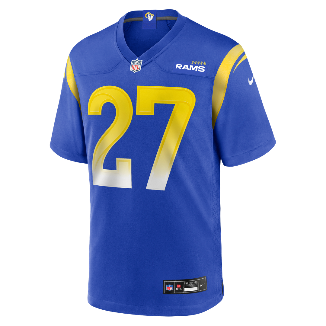 Jarquez Hunter Los Angeles Rams Game Jersey - Royal Blue