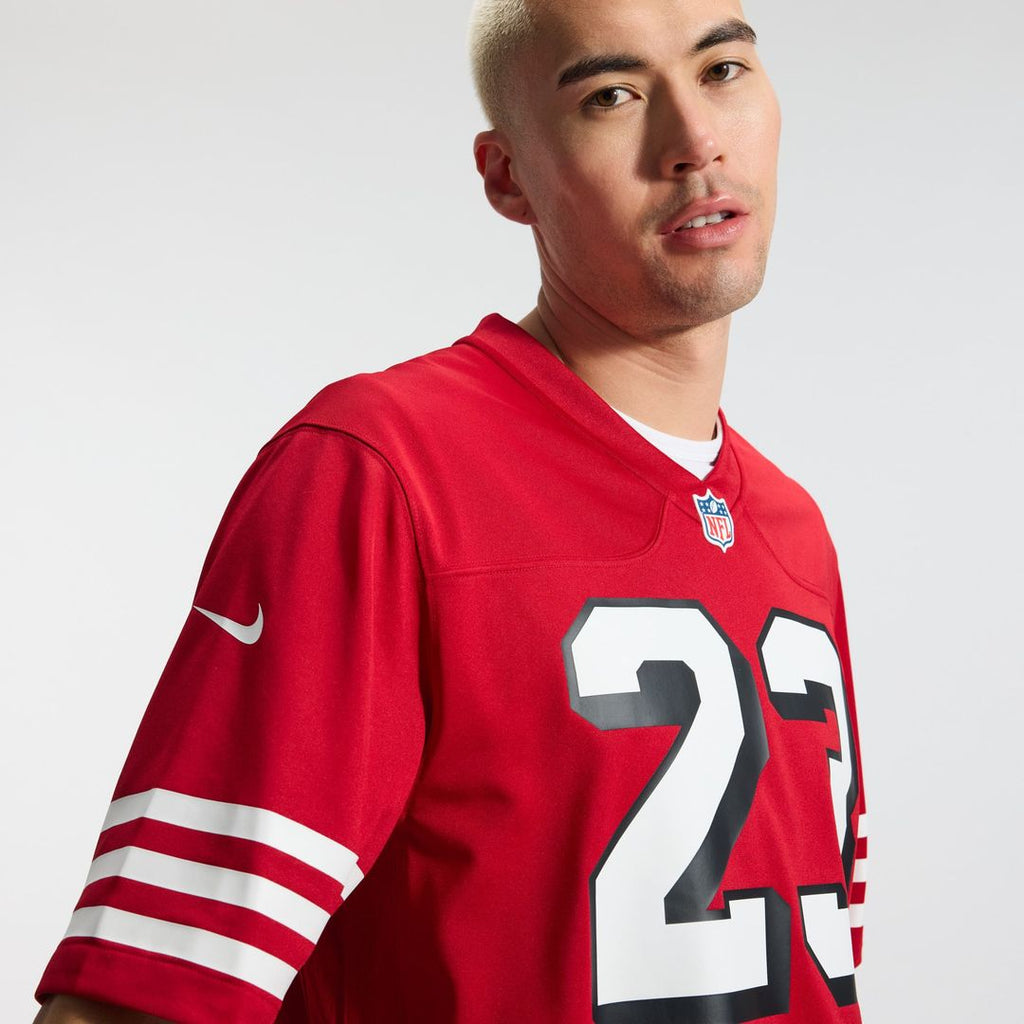 Christian McCaffrey San Francisco 49ers Alternate Game Jersey - Scarlet