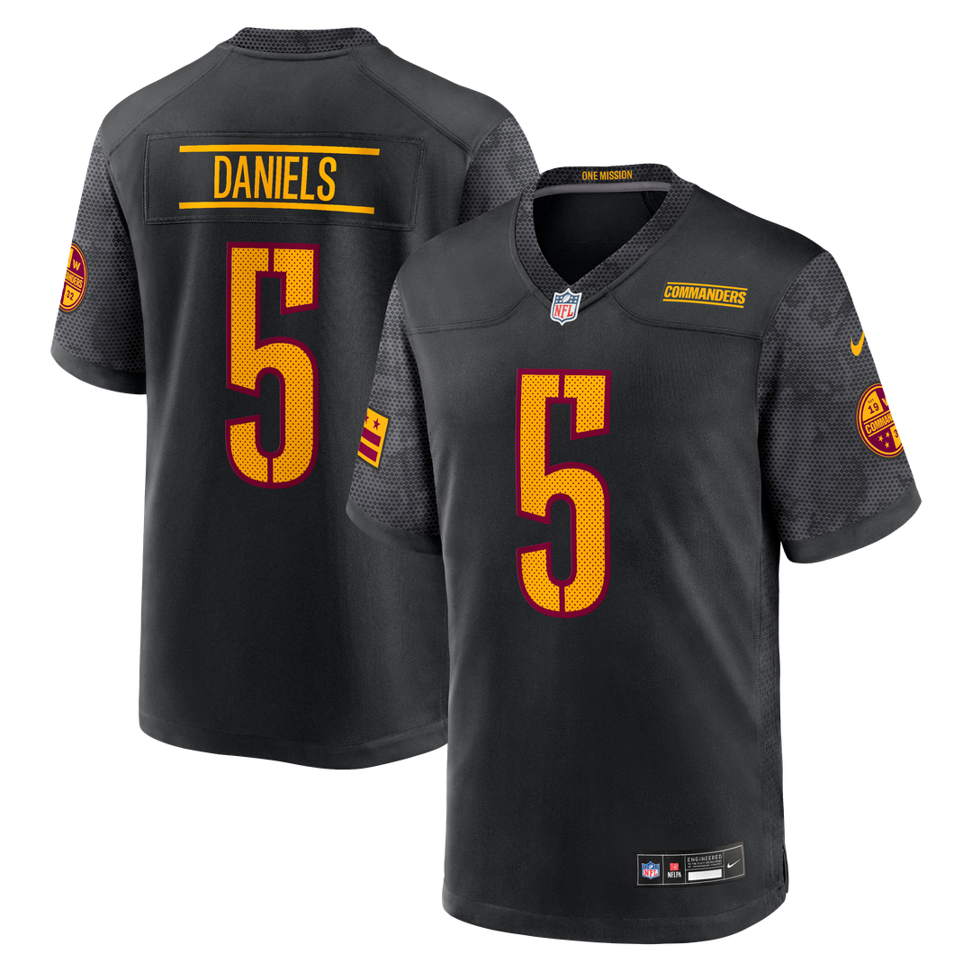 Jayden Daniels Washington Commanders Game Jersey - White