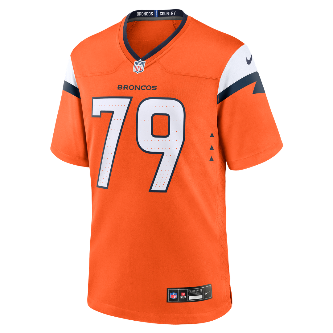 Matt Peart Denver Broncos Game Jersey - Orange