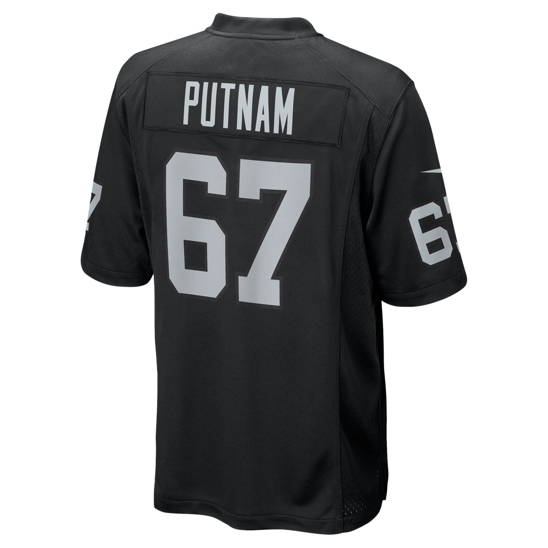 Will Putnam Las Vegas Raiders Game Jersey - Black