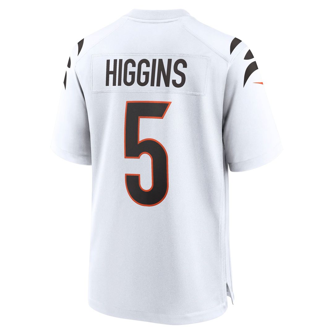 Tee Higgins Cincinnati Bengals Game Jersey - White
