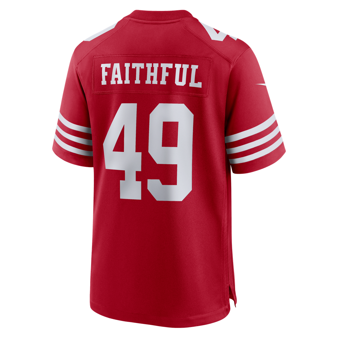 The Faithful San Francisco 49ers 80th Anniversary Game Jersey - White