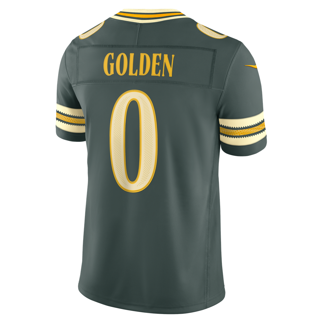 Matthew Golden Green Bay Packers 2026 Rivalries Collection Stitched Limited Jersey - Green