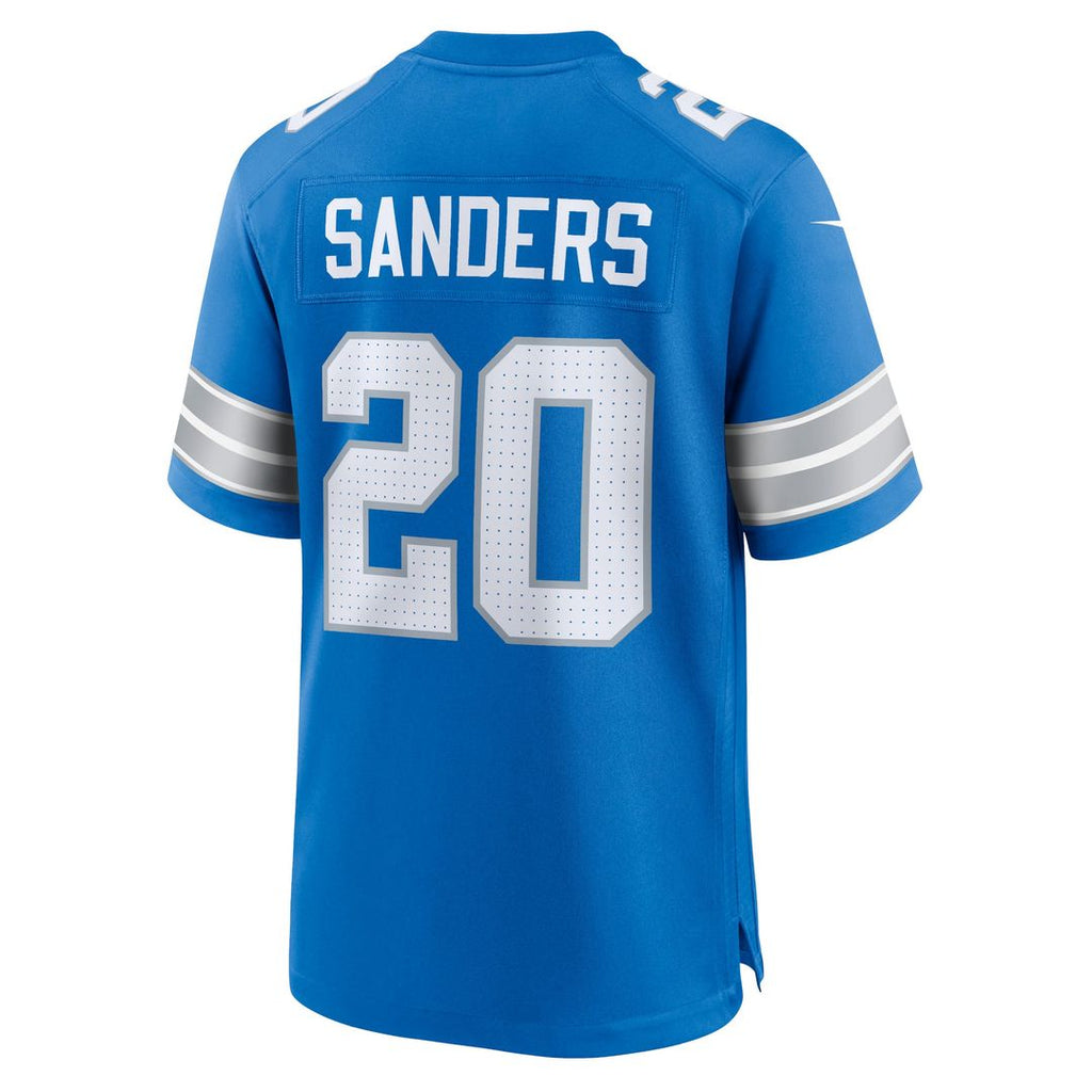 Barry Sanders Detroit Lions Game Jersey - Blue