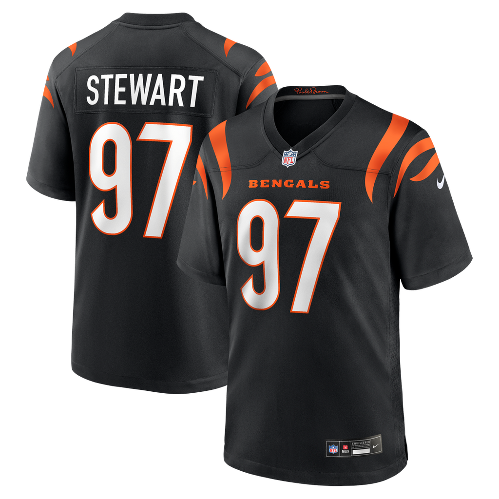 Shemar Stewart Cincinnati Bengals Game Jersey - Black