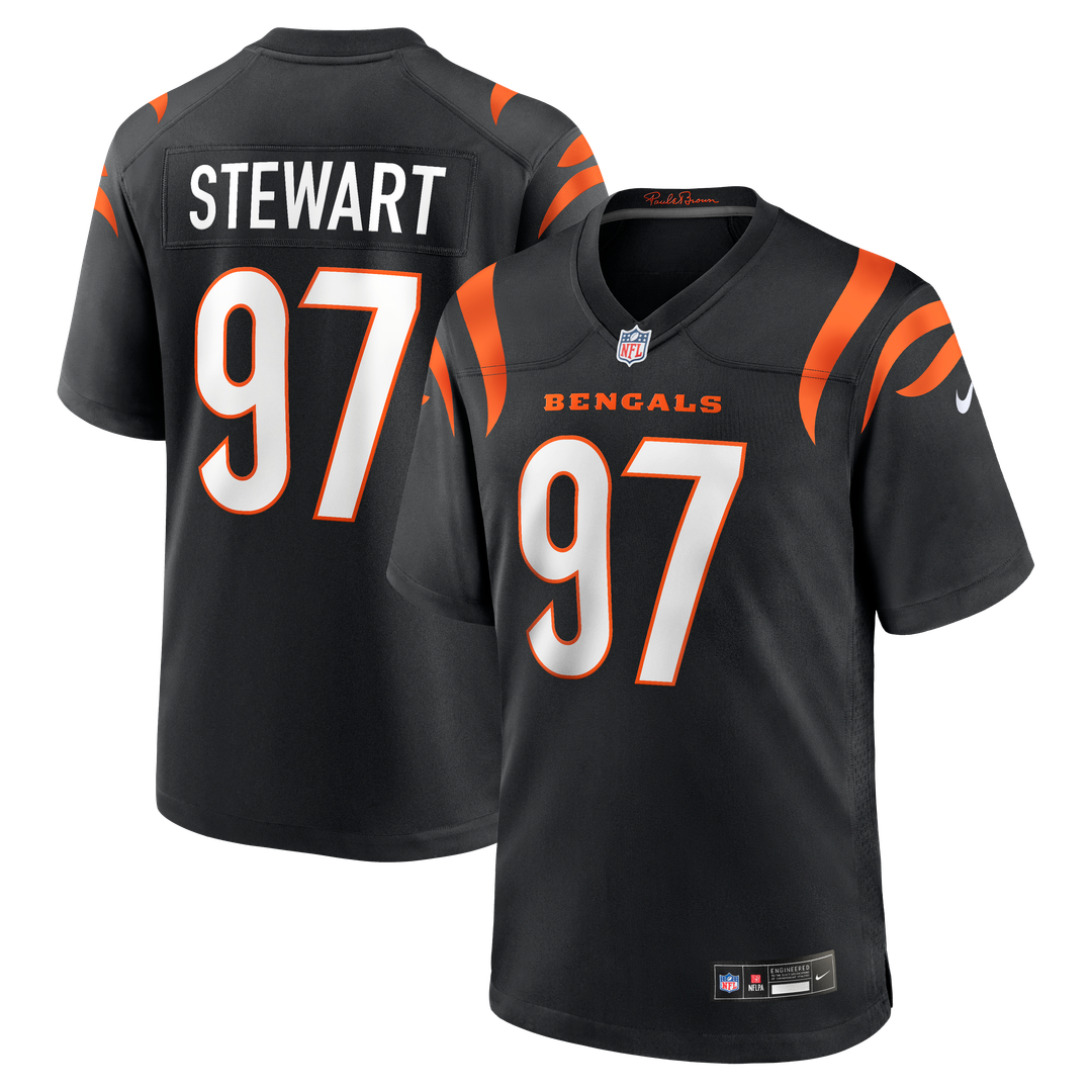 Shemar Stewart Cincinnati Bengals Game Jersey - Black