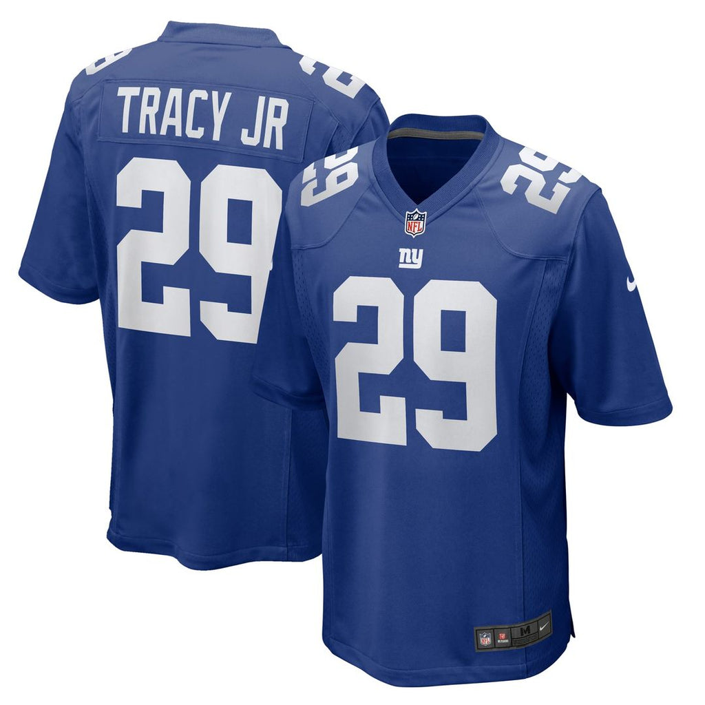 Tyrone Tracy Jr. New York Giants Game Jersey - Royal Blue