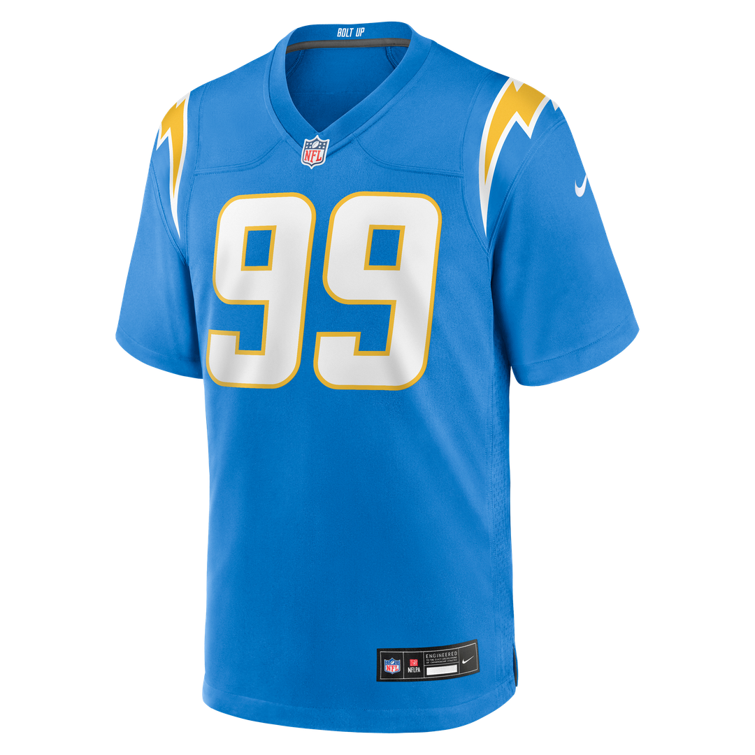 Scott Matlock Los Angeles Chargers Game Jersey - Powder Blue