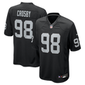 Maxx Crosby Las Vegas Raiders Game Jersey - Black