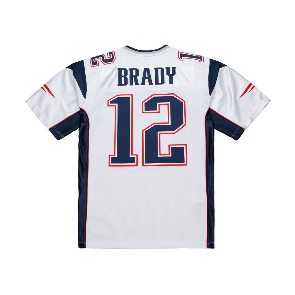 Tom Brady New England Patriots Super Bowl XXXVI Authentic Throwback Jersey - Navy