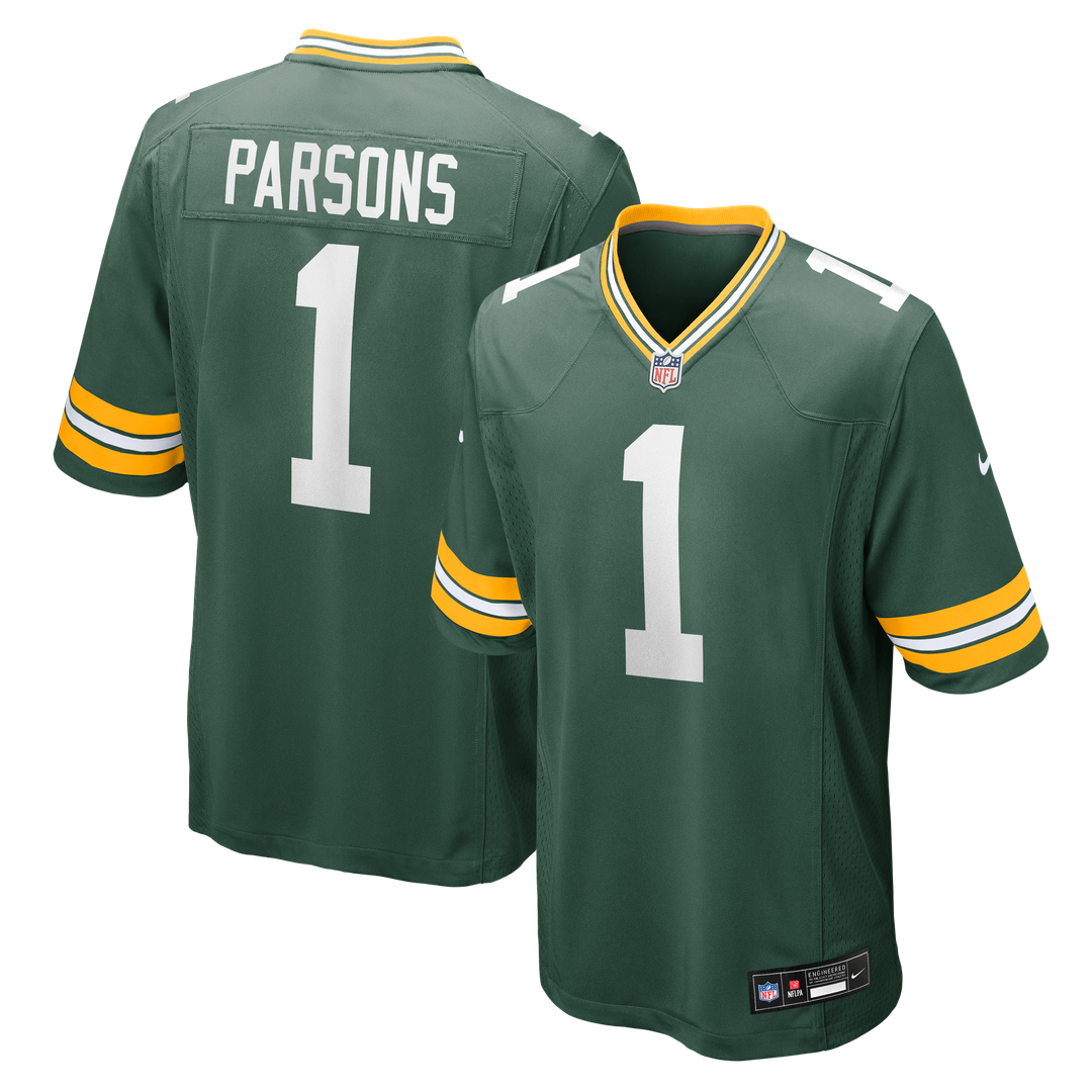 Micah Parsons Green Bay Packers Game Jersey - White