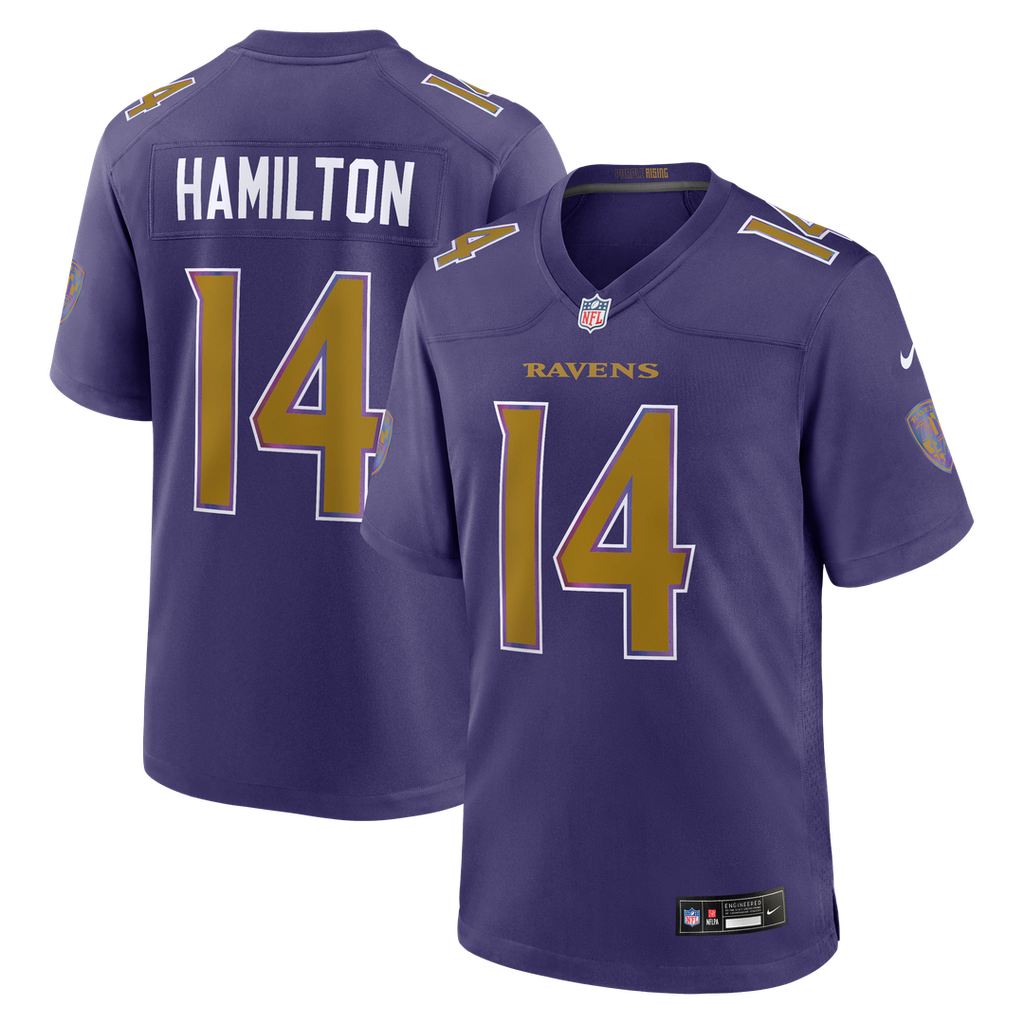 Kyle Hamilton Baltimore Ravens Alternate Game Jersey - Purple