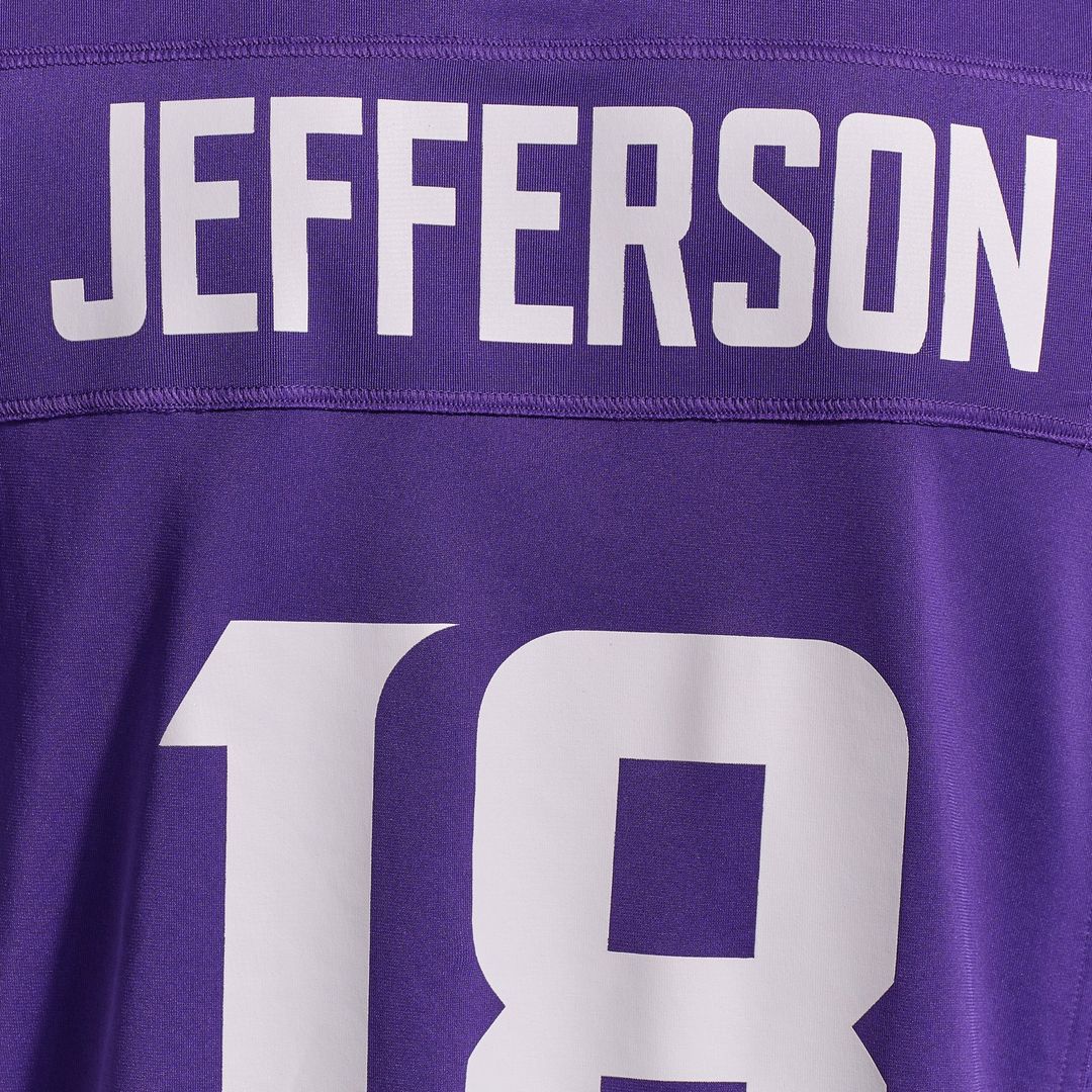 Justin Jefferson Minnesota Vikings Game Jersey - White