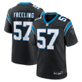 Monroe Freeling Carolina Panthers Game Jersey - Black