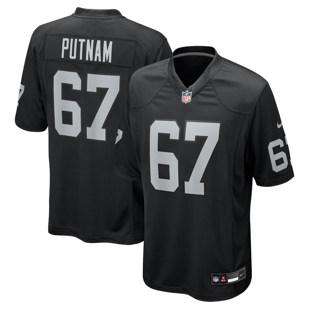 Will Putnam Las Vegas Raiders Game Jersey - Black