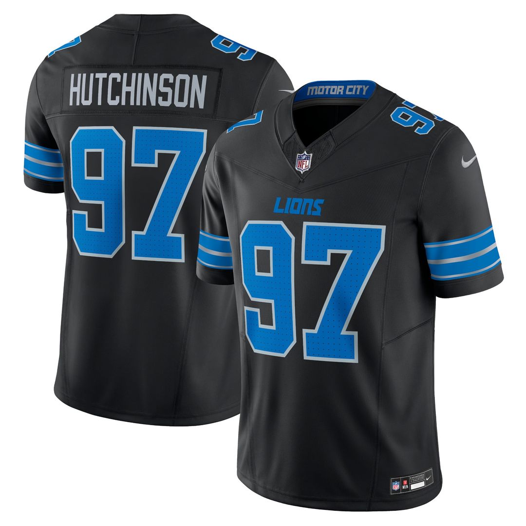 Aidan Hutchinson Detroit Lions Vapor F.U.S.E. Alternate Limited Jersey - Blue