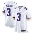 Jordan Addison Minnesota Vikings Away Game Jersey - White