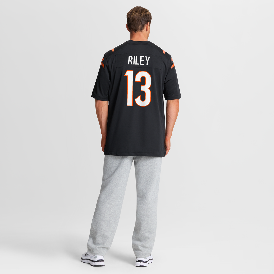 Ken Riley Cincinnati Bengals Game Jersey - Black