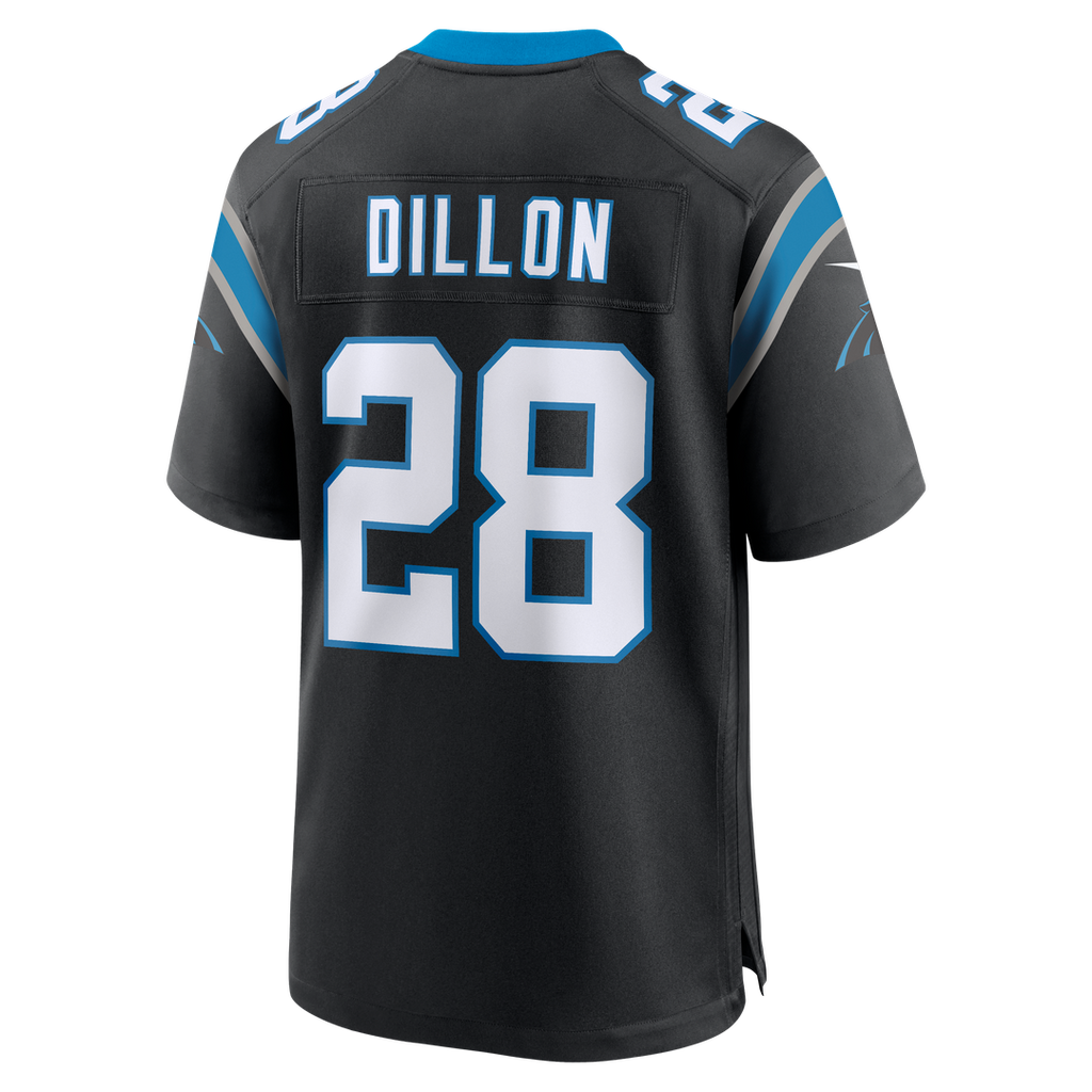 AJ Dillon Carolina Panthers Game Jersey - Black
