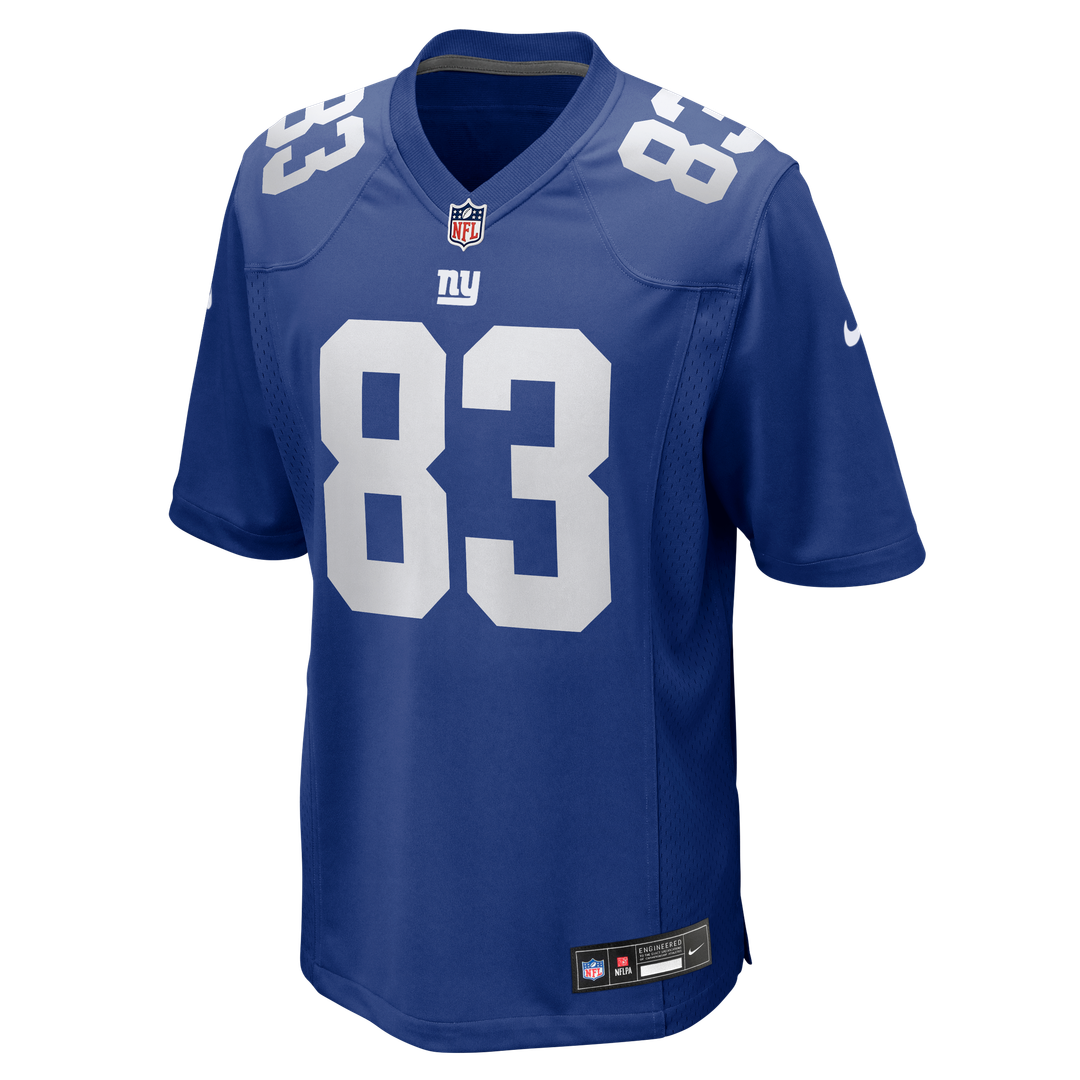 Dalen Cambre New York Giants Game Jersey - Royal Blue