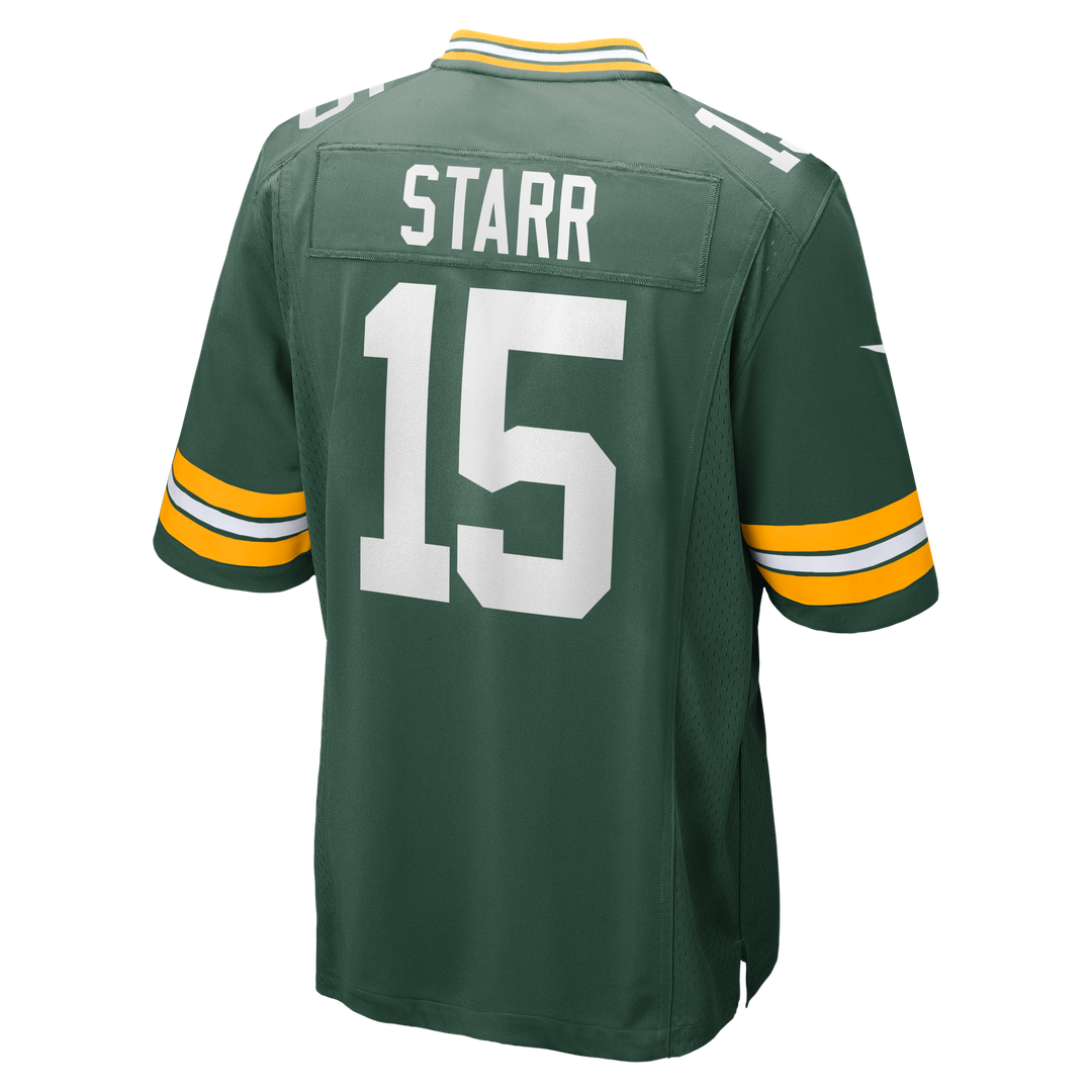Bart Starr Green Bay Packers Game Jersey - Green
