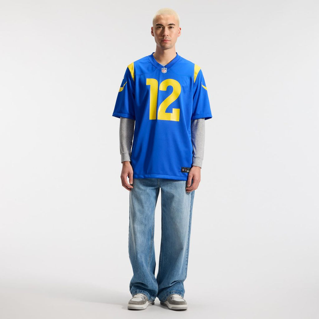 Puka Nacua Los Angeles Rams White Game Jersey - White