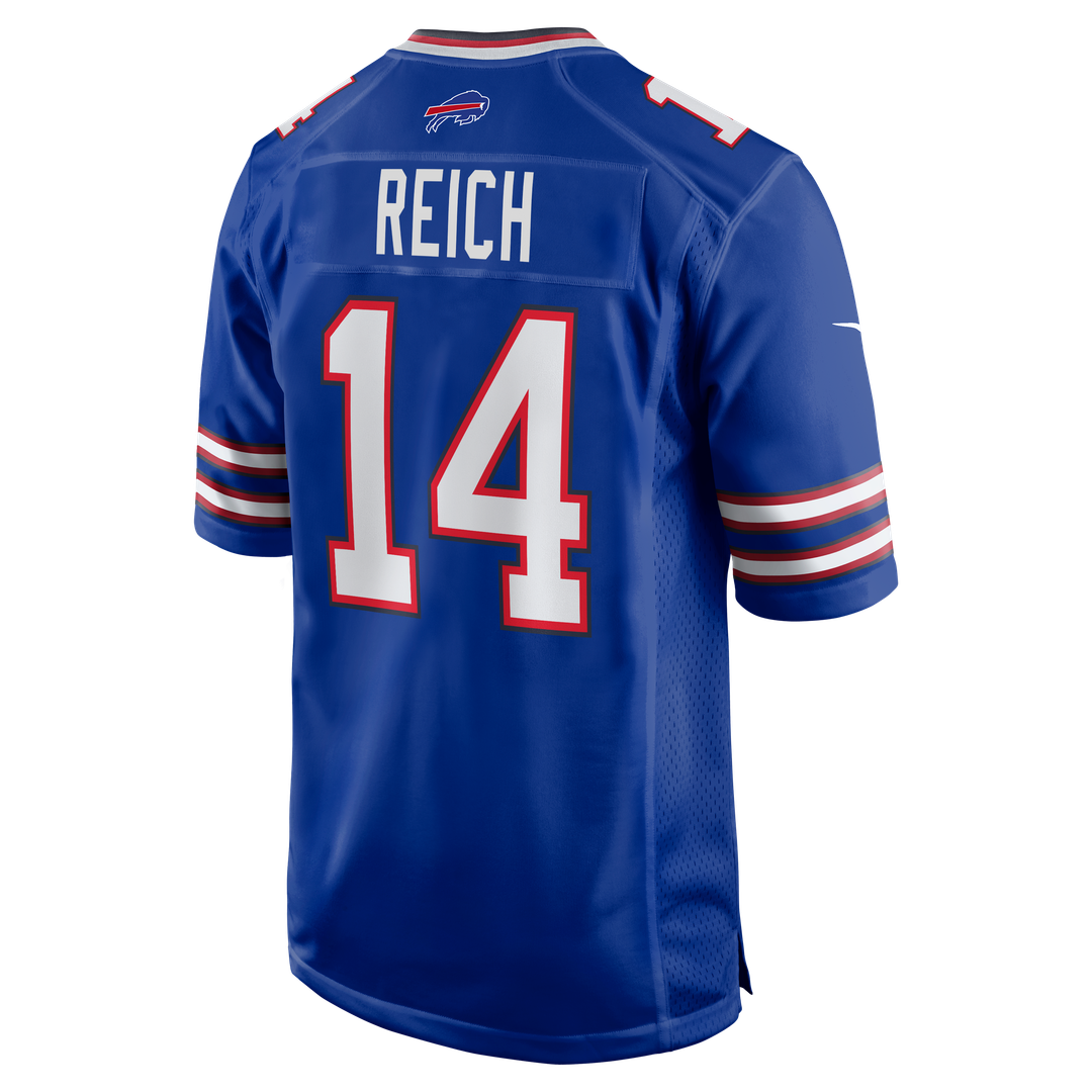 Frank Reich Buffalo Bills Game Jersey - Royal Blue