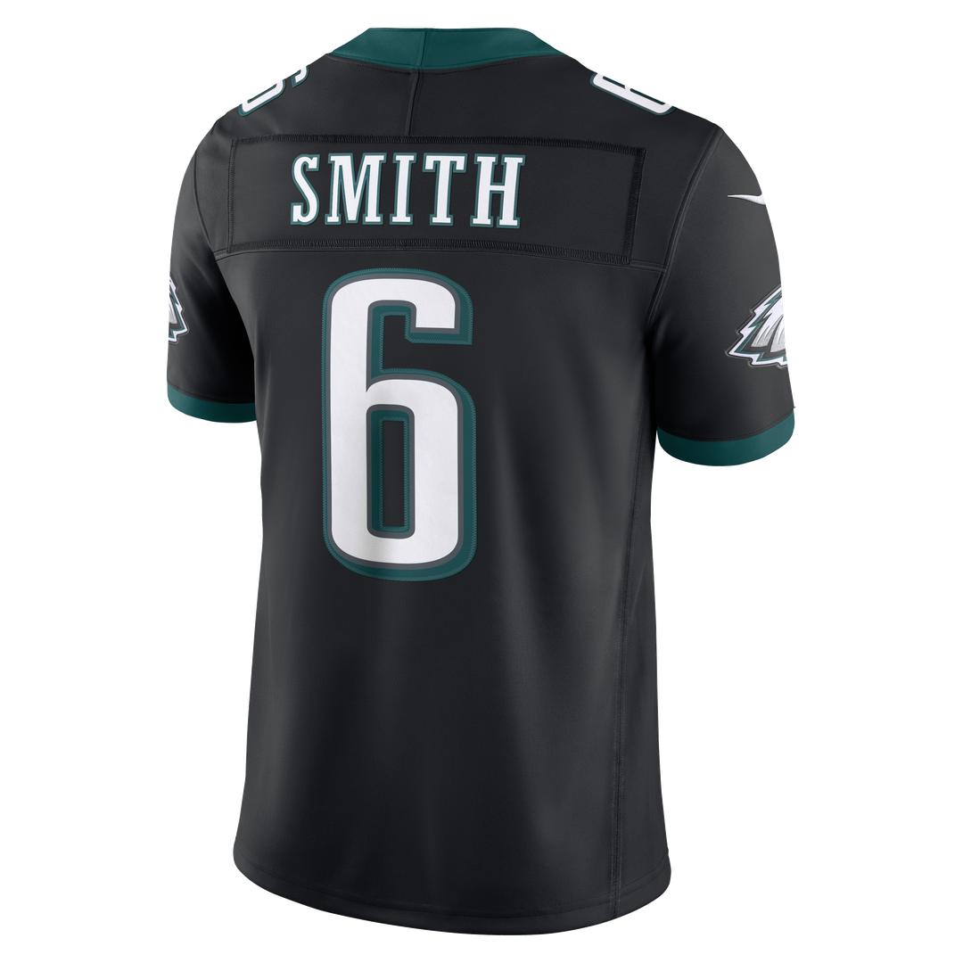 DeVonta Smith Philadelphia Eagles Alternate Vapor F.U.S.E. Stitched Limited Jersey - Black