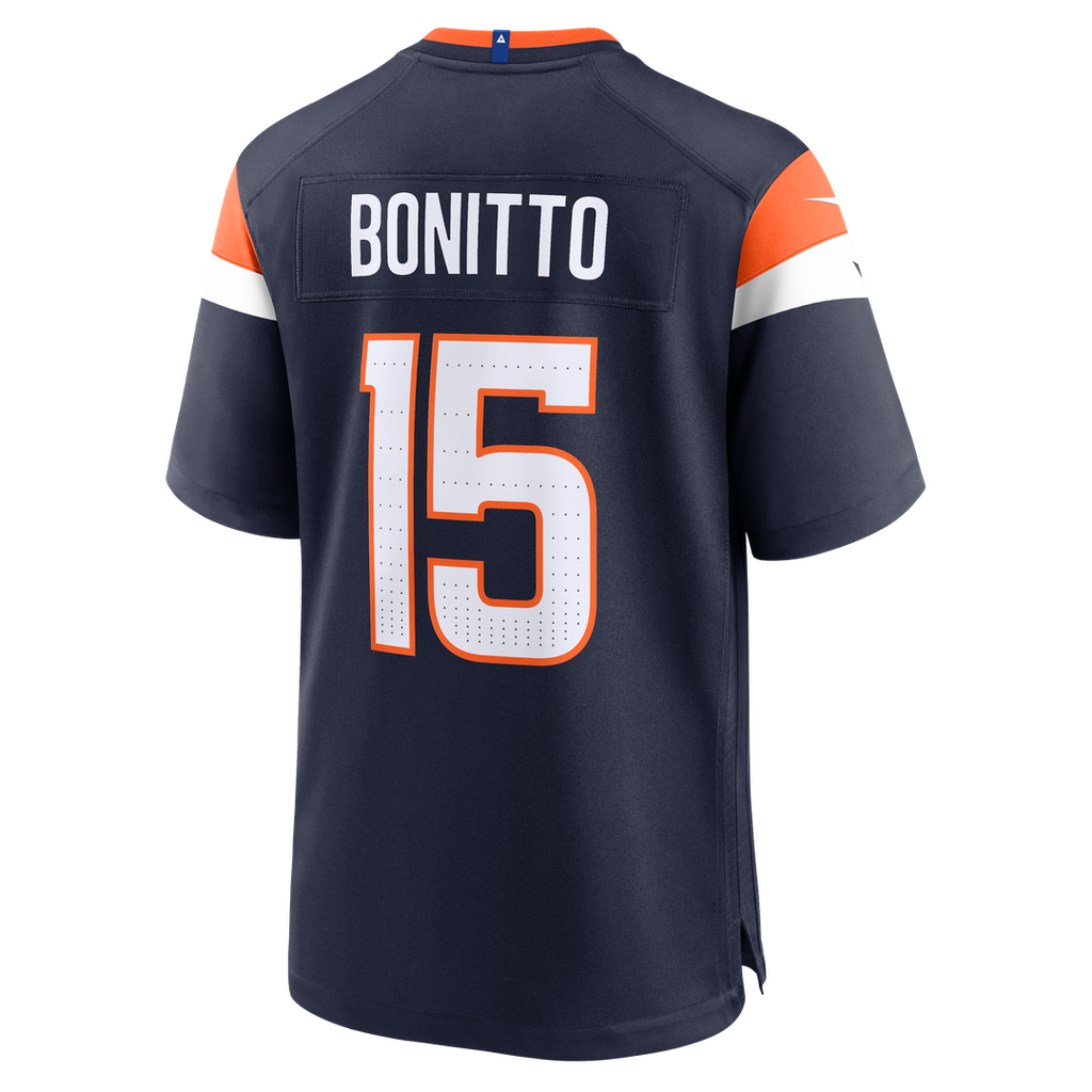 Nik Bonitto Denver Broncos Alternate Game Jersey - Navy