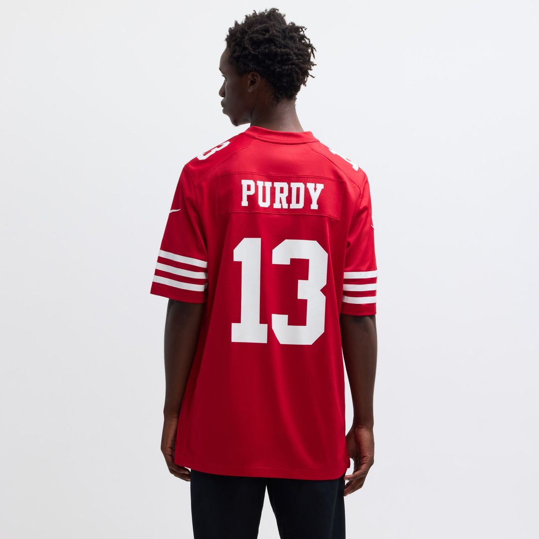 Brock Purdy San Francisco 49ers Game Jersey - Scarlet