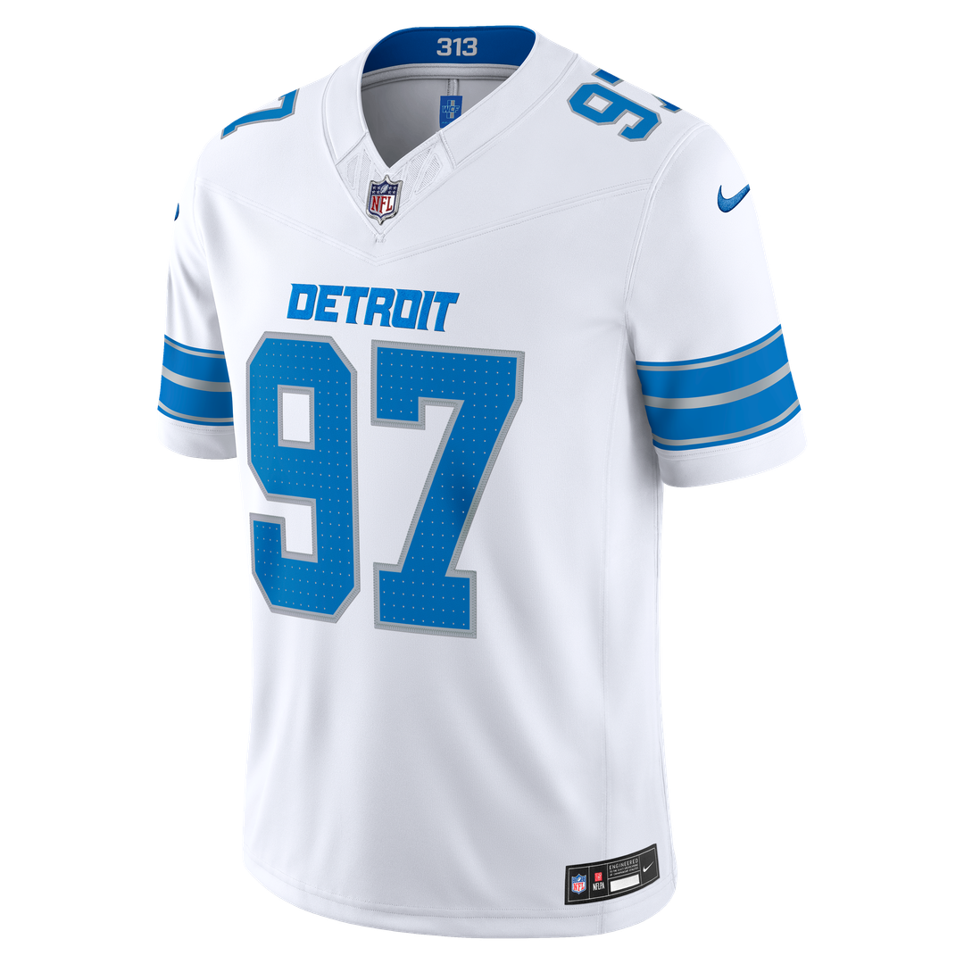 Aidan Hutchinson Detroit Lions Alternate Vapor F.U.S.E. Stitched Limited Jersey - Black