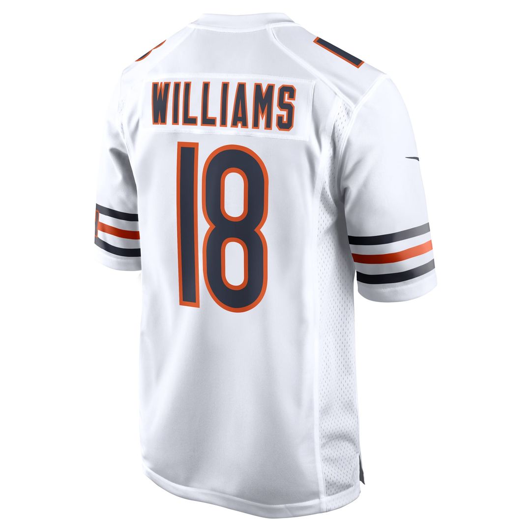 Caleb Williams Chicago Bears Alternate Game Jersey - Orange
