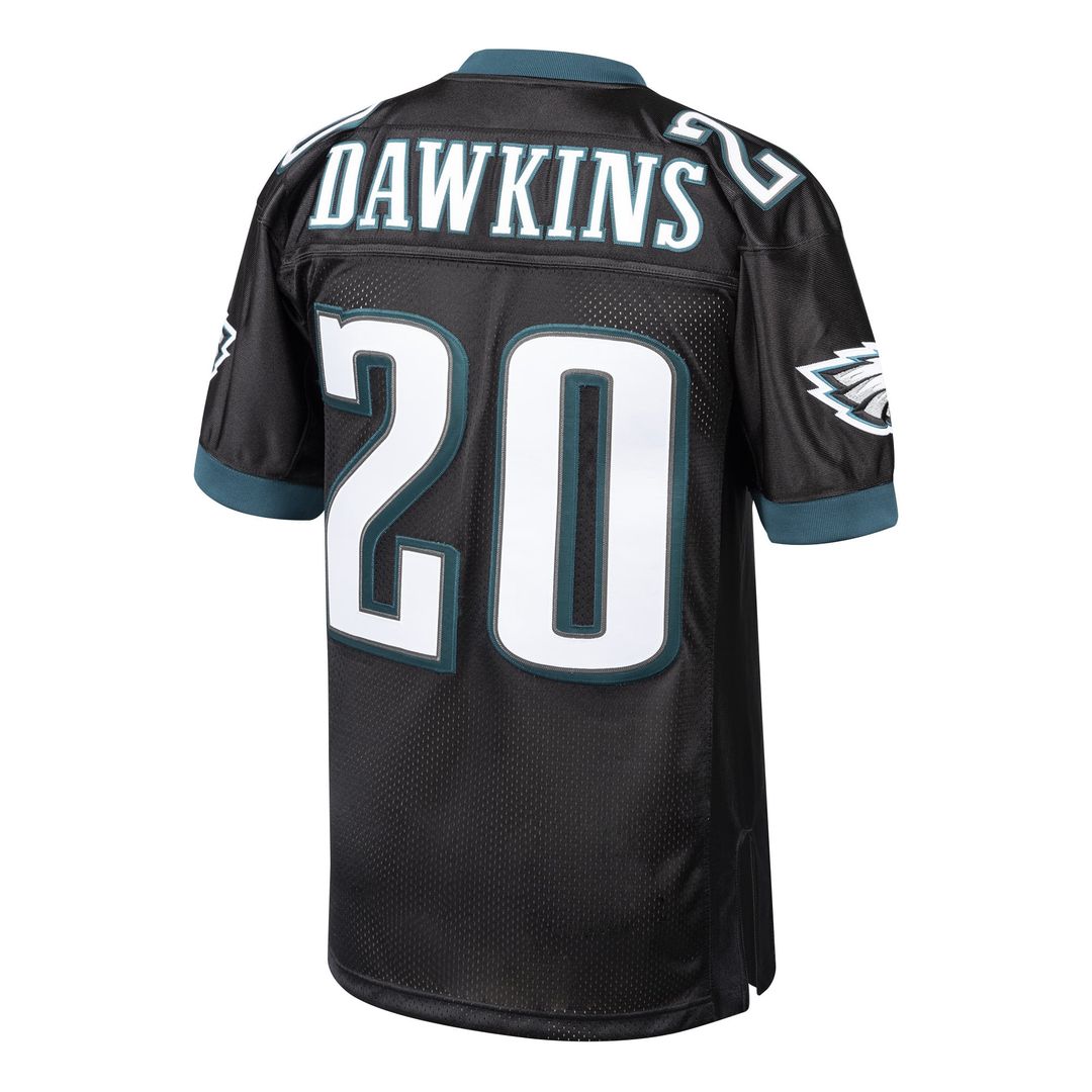 Brian Dawkins Philadelphia Eagles 2003 Authentic Throwback Jersey - Black