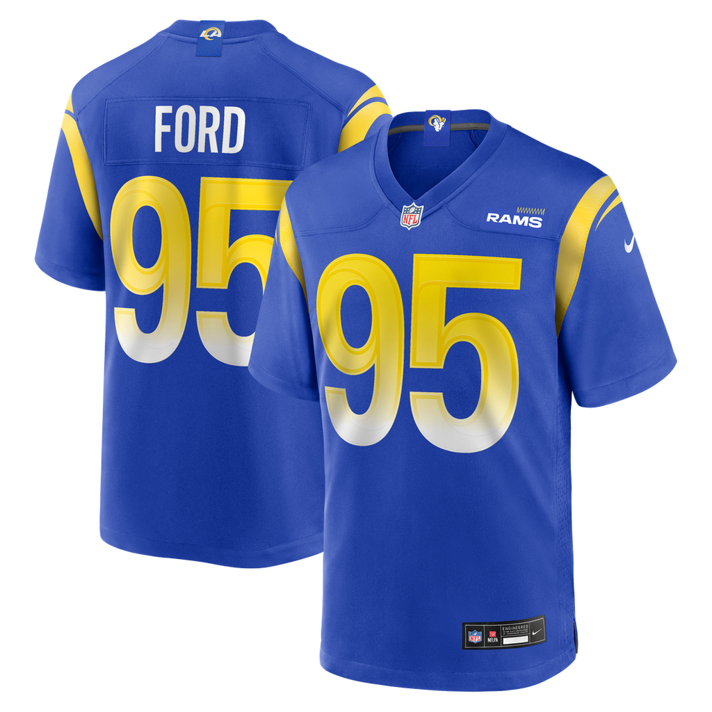 Poona Ford Los Angeles Rams Game Jersey - Royal Blue
