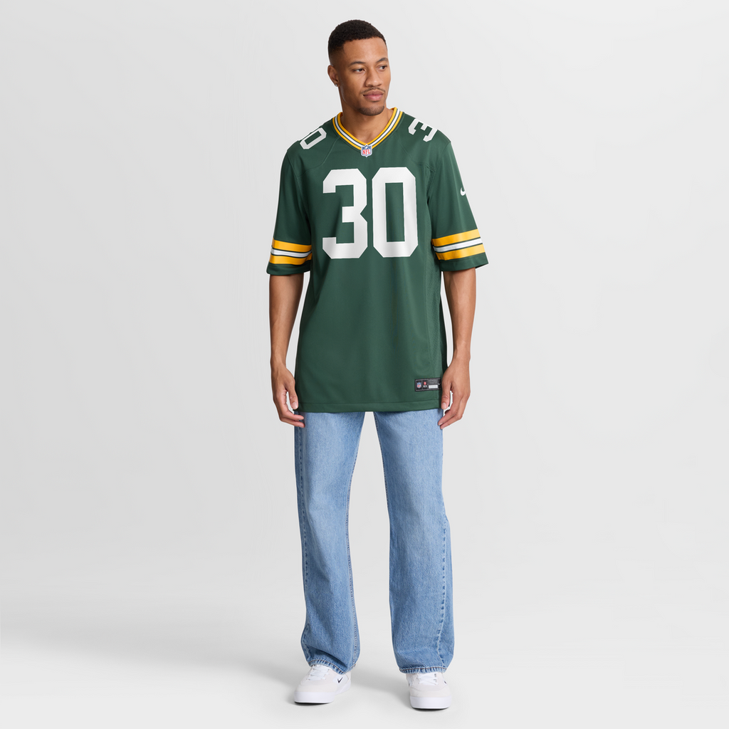 Chris Brooks Green Bay Packers Game Jersey - Green