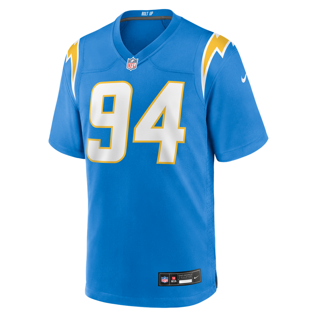 Dalvin Tomlinson Los Angeles Chargers Game Jersey - Powder Blue