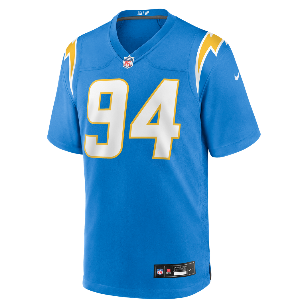 Dalvin Tomlinson Los Angeles Chargers Game Jersey - Powder Blue