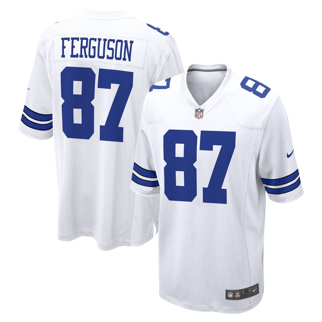 Jake Ferguson Dallas Cowboys Game Jersey - Navy