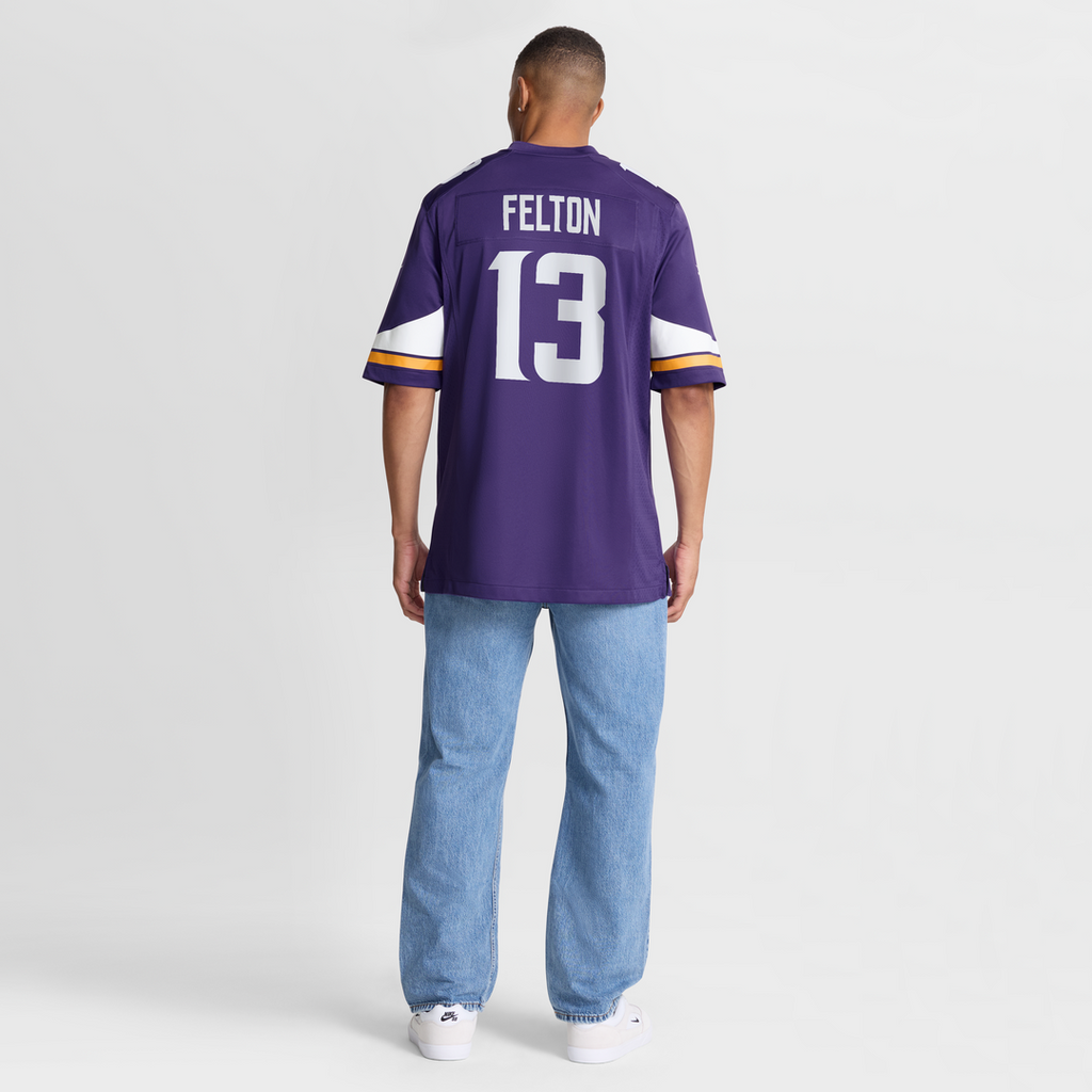 Tai Felton Minnesota Vikings Game Jersey - Purple