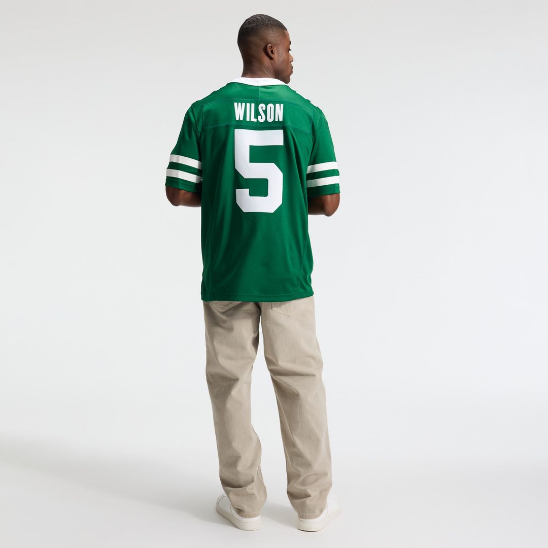 Garrett Wilson New York Jets Vapor F.U.S.E. Stitched Limited Jersey - Legacy Green