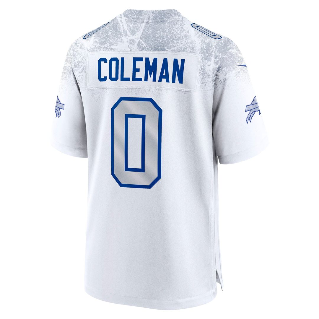 Keon Coleman Buffalo Bills Rivalries Collection Game Jersey - White